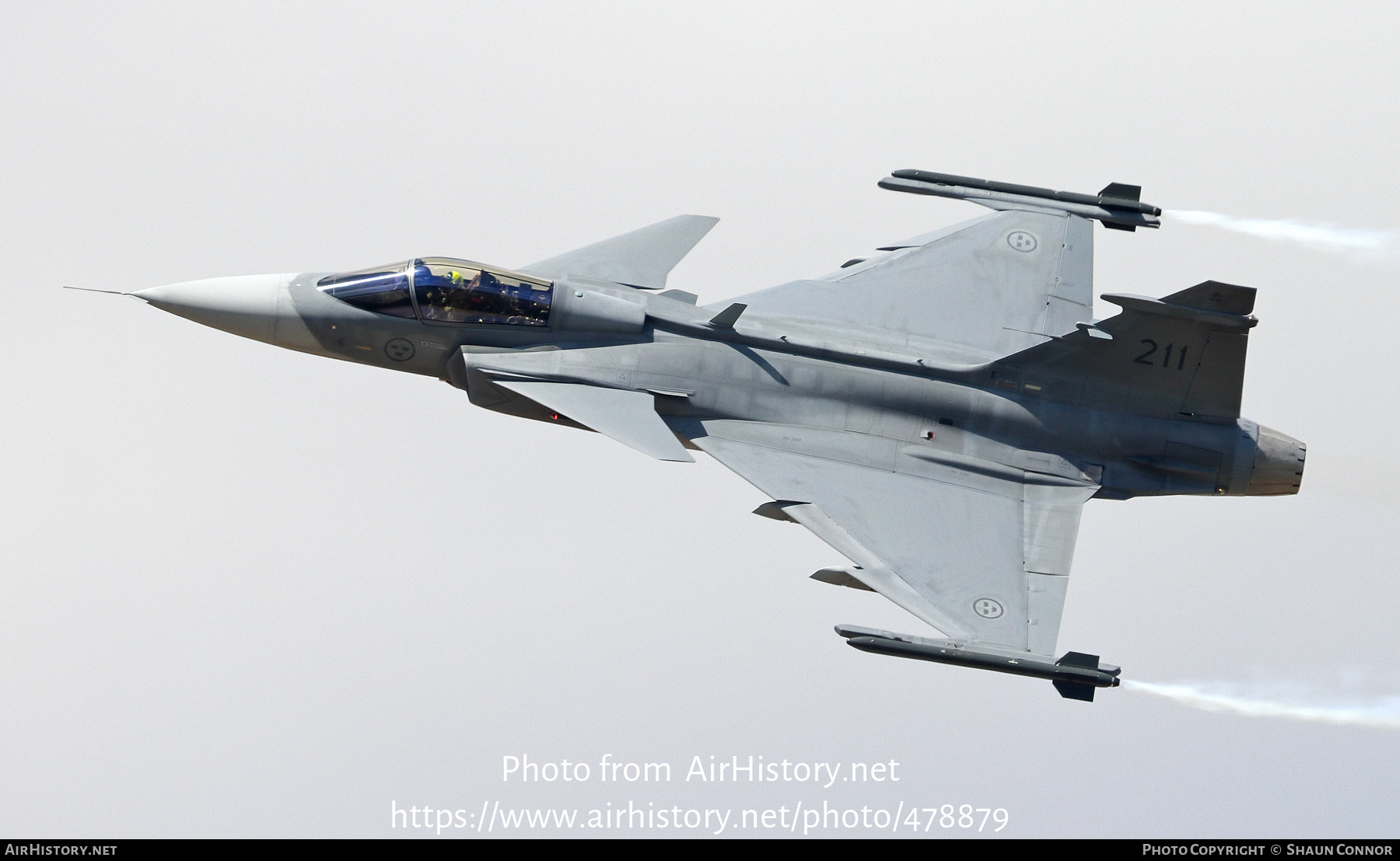 Aircraft Photo of 39211 | Saab JAS 39C Gripen | Sweden - Air Force | AirHistory.net #478879