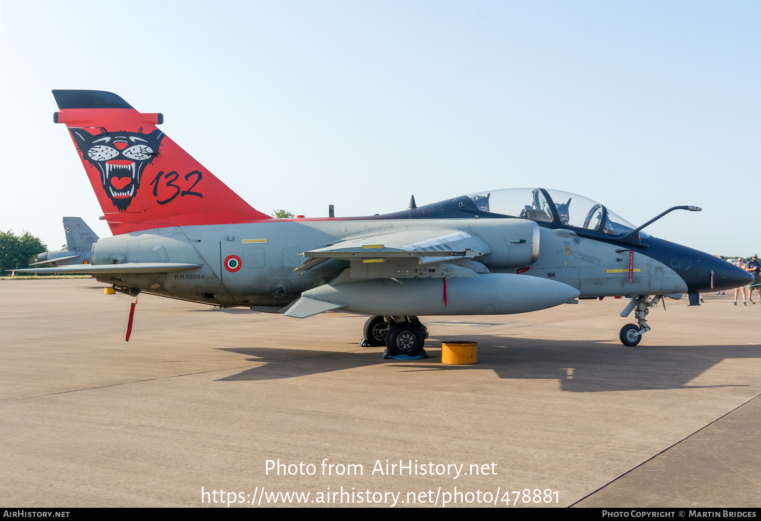 Aircraft Photo of MM55044 | AMX International AMX-T | Italy - Air Force | AirHistory.net #478881