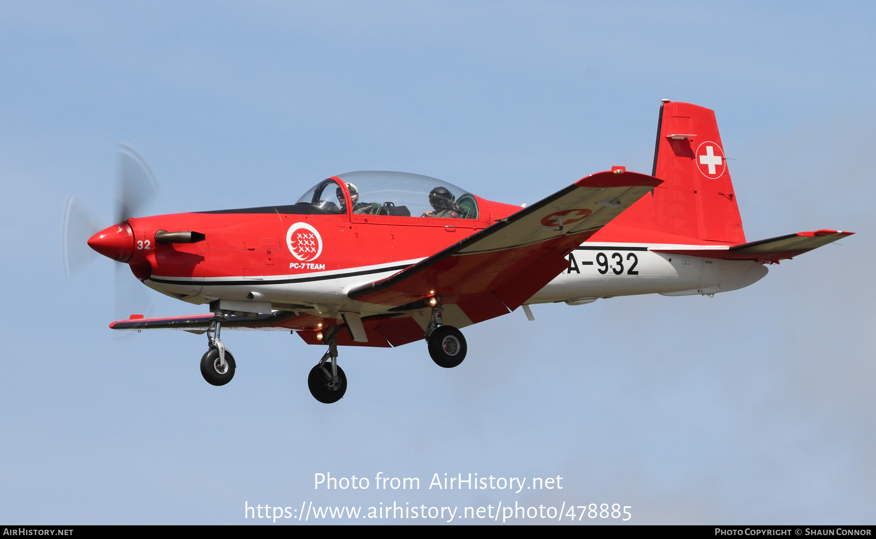 Aircraft Photo of A-932 | Pilatus NCPC-7 | Switzerland - Air Force | AirHistory.net #478885