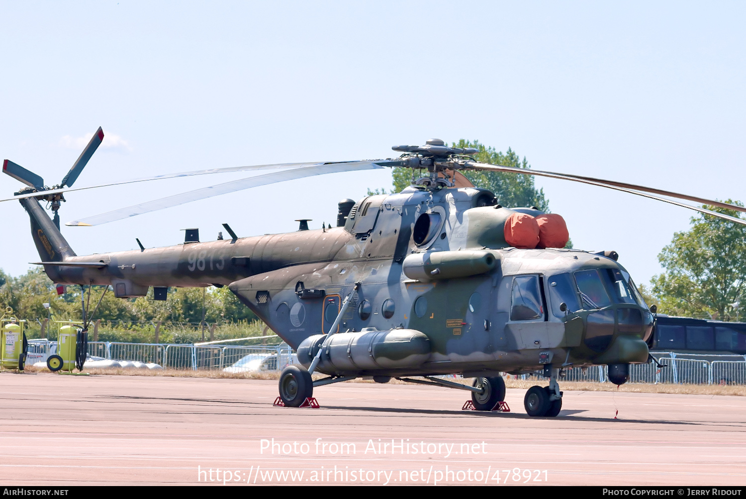 Aircraft Photo of 9813 | Mil Mi-171Sh | Czechia - Air Force | AirHistory.net #478921