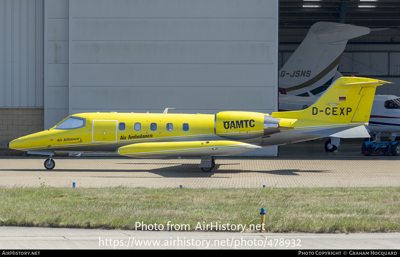 Aircraft Photo of D-CEXP | Gates Learjet 35A | Air Alliance Express | AirHistory.net #478932