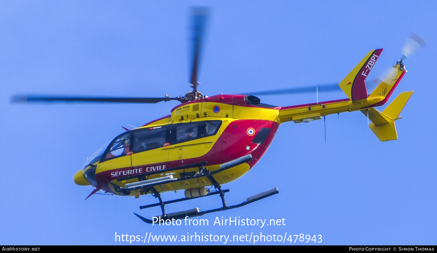 Aircraft Photo of F-ZBPI | Eurocopter-Kawasaki EC-145 (BK-117C-2) | Sécurité Civile | AirHistory.net #478943