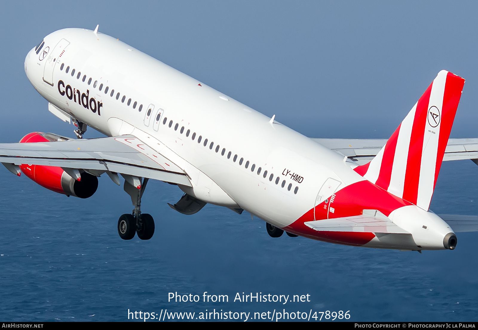 Aircraft Photo of LY-HMD | Airbus A320-233 | Condor Flugdienst | AirHistory.net #478986