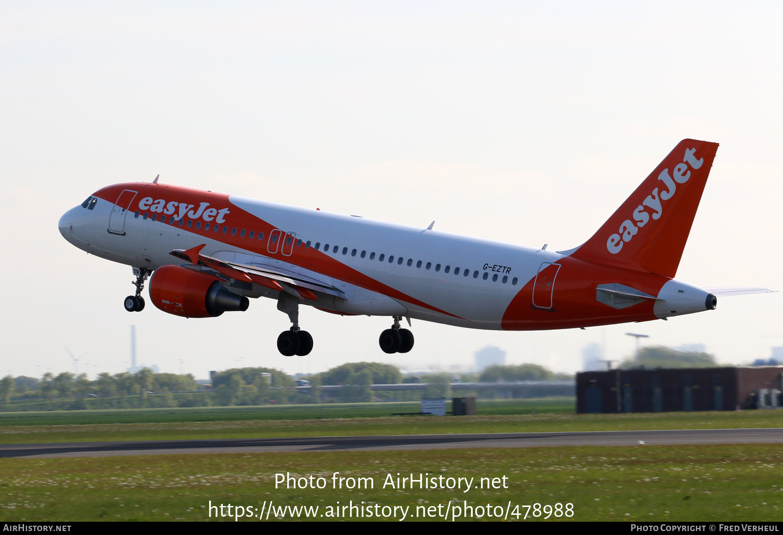 Aircraft Photo of G-EZTR | Airbus A320-214 | EasyJet | AirHistory.net #478988