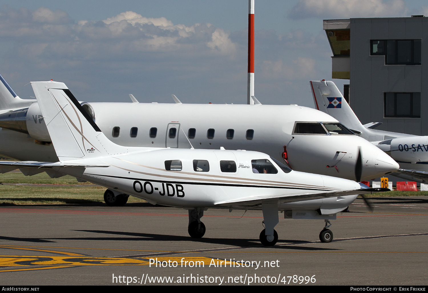 Aircraft Photo of OO-JDB | Piper PA-46R-350T Malibu Matrix | AirHistory.net #478996