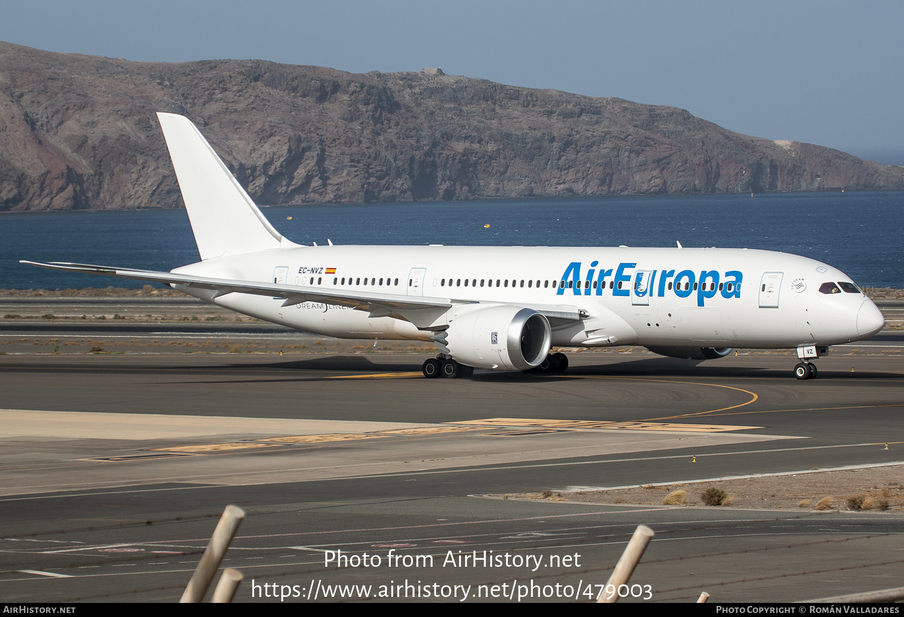 Aircraft Photo of EC-NVZ | Boeing 787-8 Dreamliner | Air Europa | AirHistory.net #479003