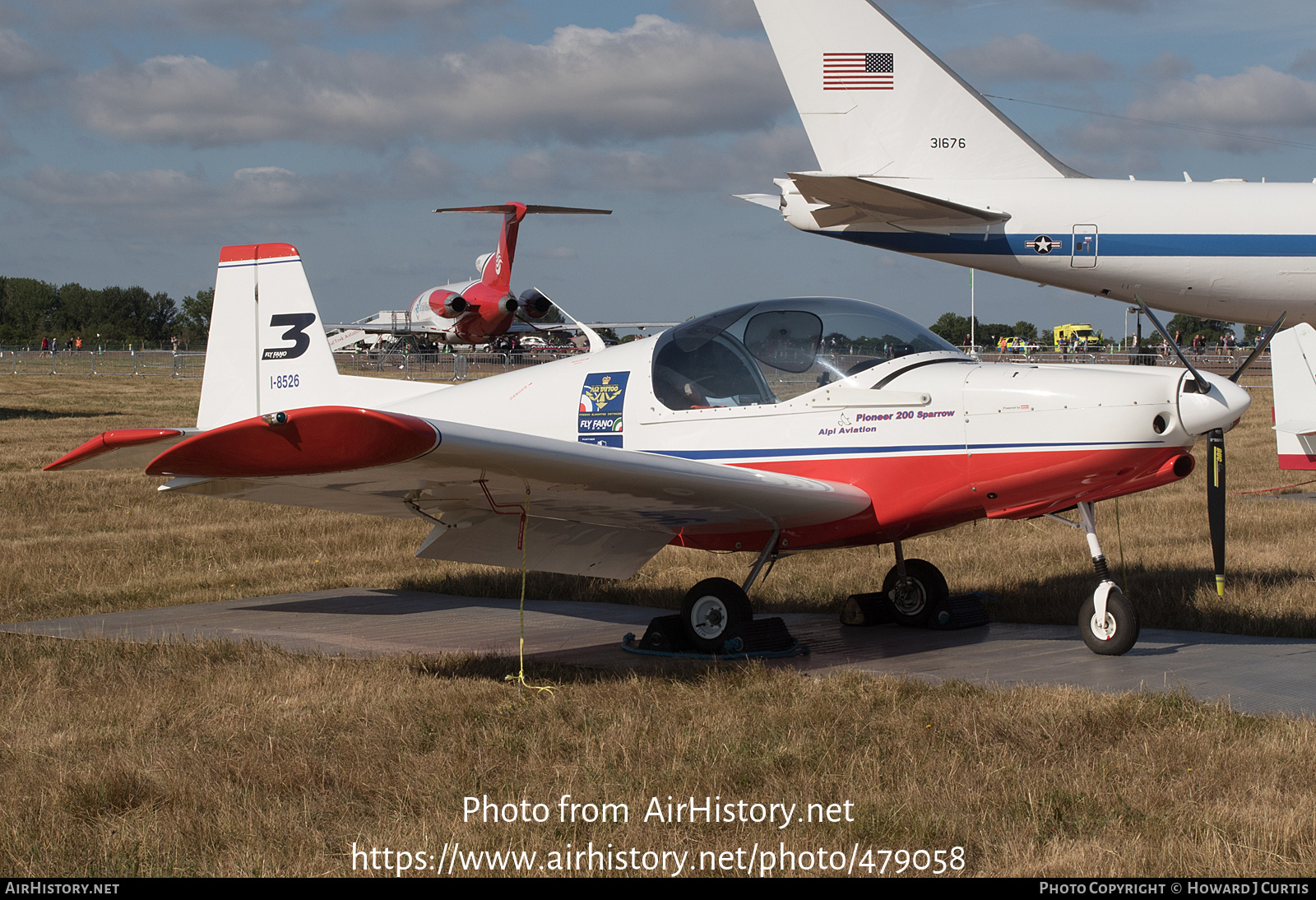 Aircraft Photo of I-8526 | Alpi Pioneer 200 Sparrow | Fly Fano Team | AirHistory.net #479058