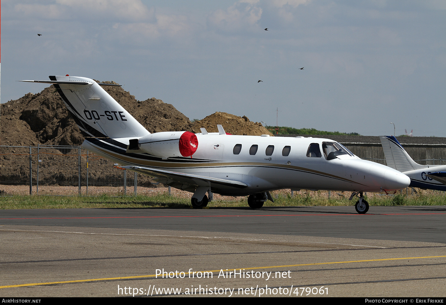 Aircraft Photo of OO-STE | Cessna 525 CitationJet CJ1 | AirHistory.net #479061