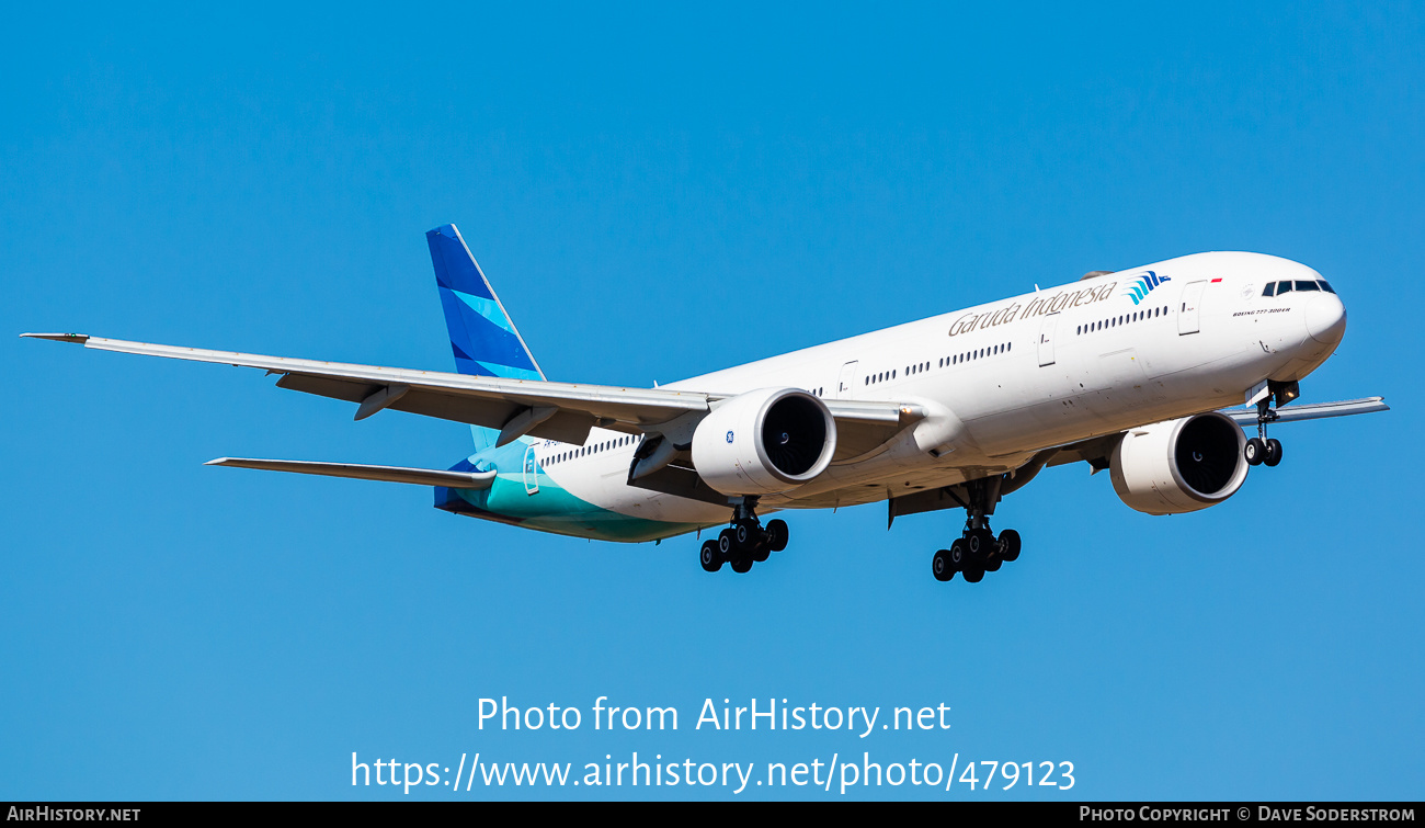 Aircraft Photo of PK-GIH | Boeing 777-3U3/ER | Garuda Indonesia | AirHistory.net #479123