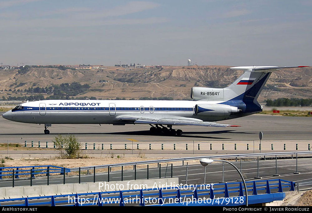 Aircraft Photo of RA-85641 | Tupolev Tu-154M | Aeroflot | AirHistory.net #479128