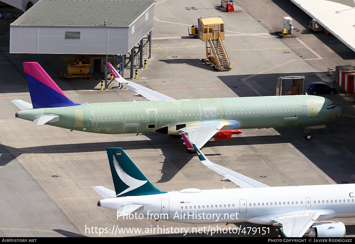 Aircraft Photo of D-AXXK | Airbus A321-271NX | Wizz Air | AirHistory.net #479151