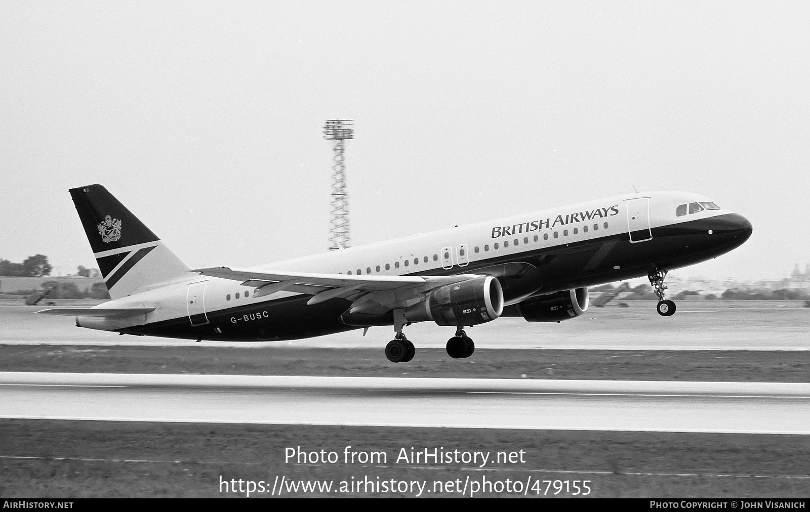 Aircraft Photo of G-BUSC | Airbus A320-111 | British Airways | AirHistory.net #479155