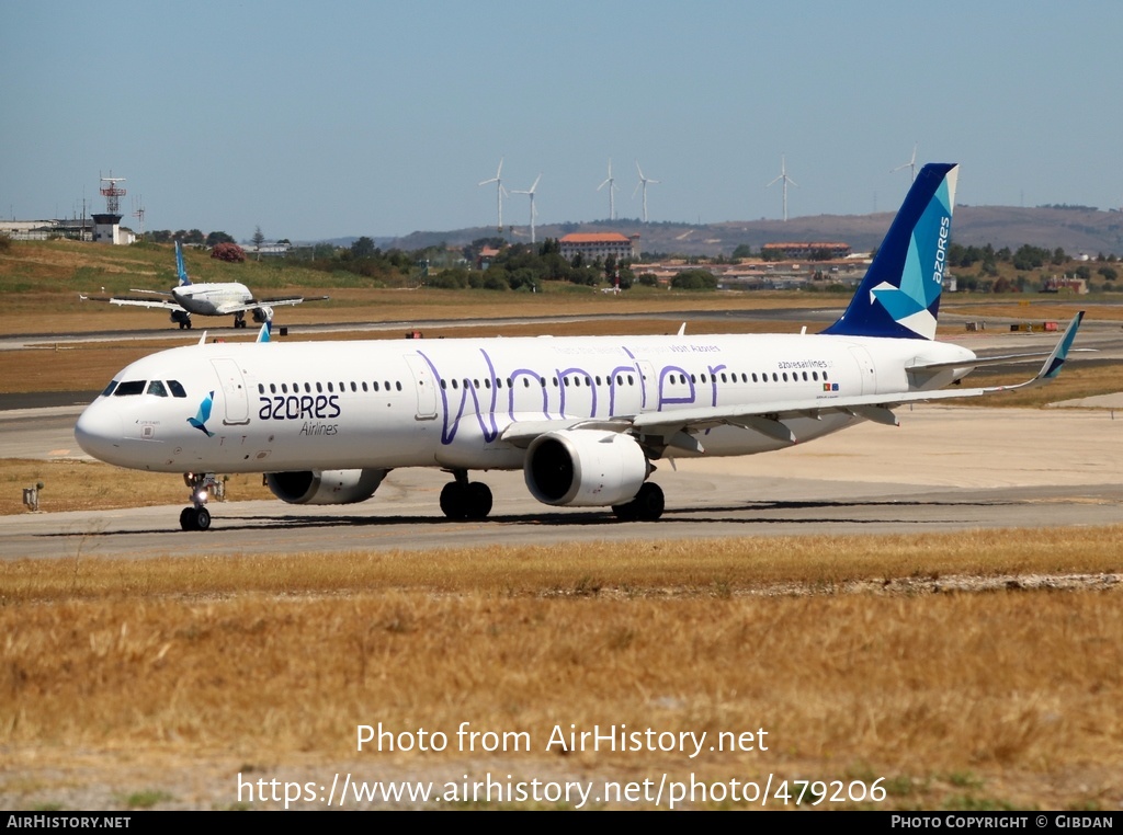 Aircraft Photo of CS-TSG | Airbus A321-253N | Azores Airlines | AirHistory.net #479206