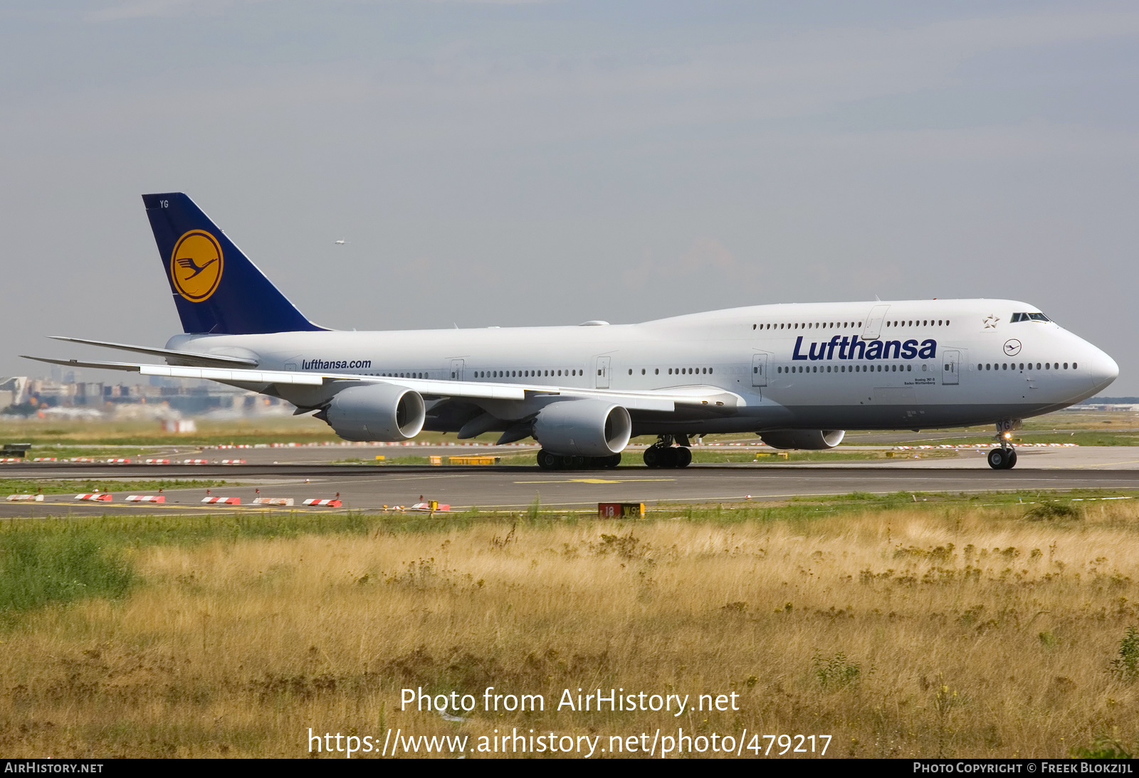 Aircraft Photo of D-ABYG | Boeing 747-830 | Lufthansa | AirHistory.net #479217