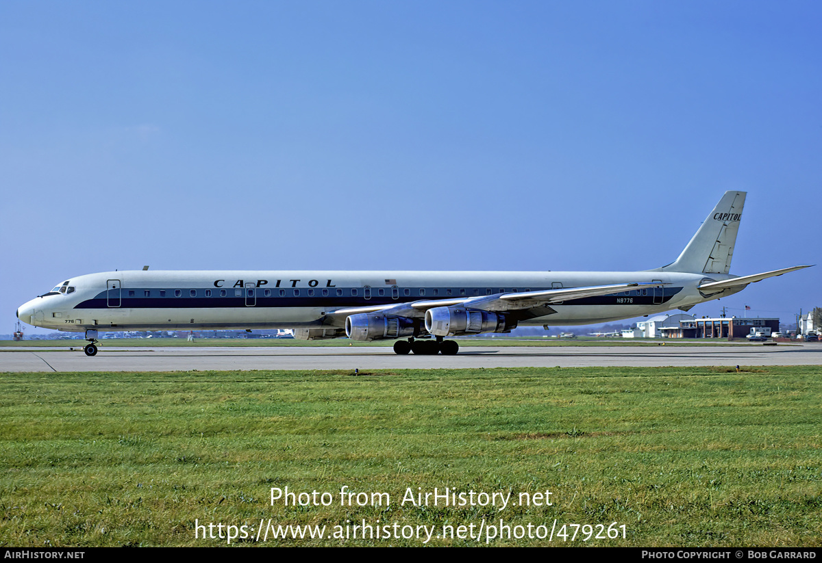 Aircraft Photo of N8776 | McDonnell Douglas DC-8-61 | Capitol International Airways | AirHistory.net #479261