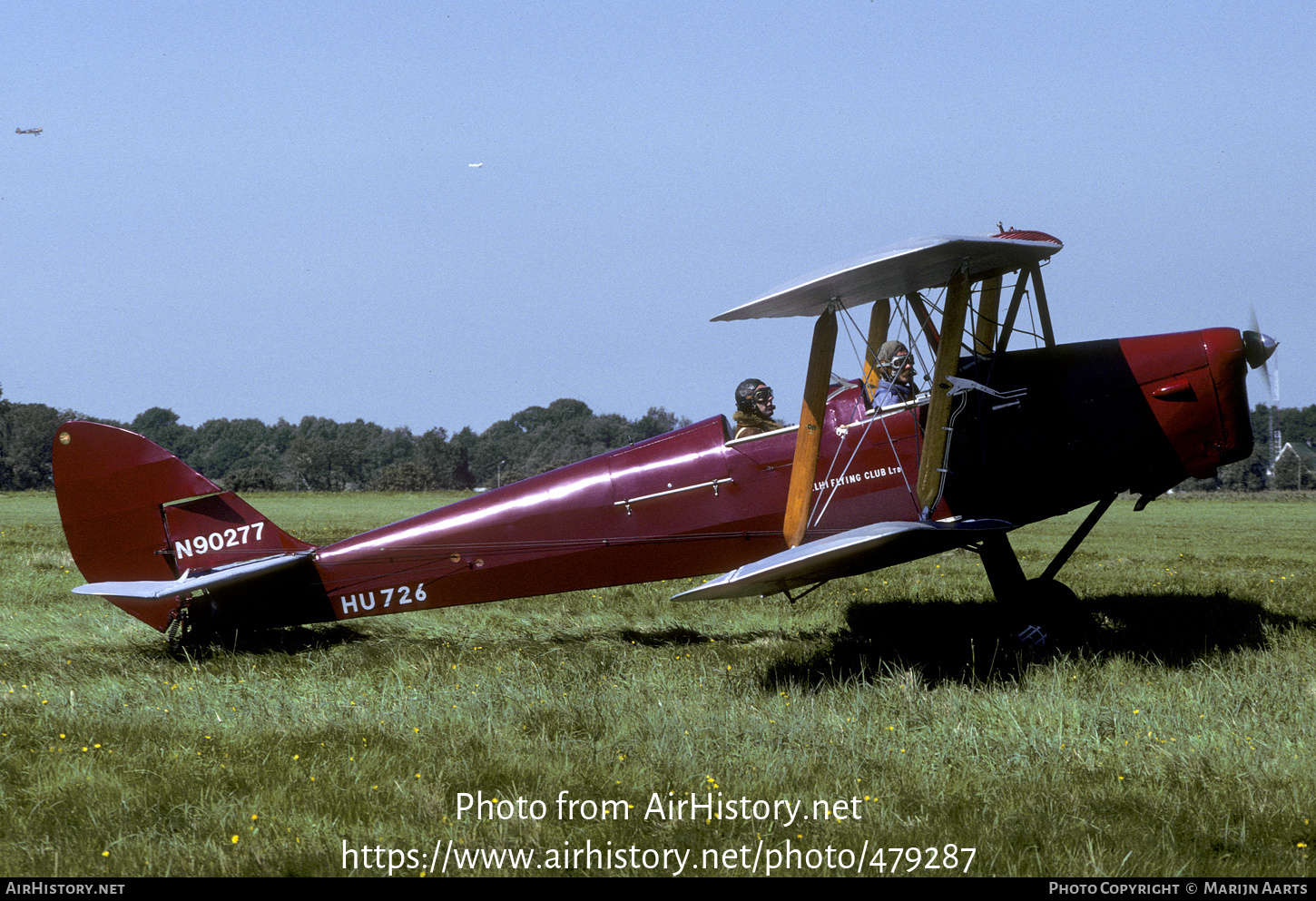 Aircraft Photo of N90277 | De Havilland D.H. 82A Tiger Moth | Delhi Flying Club | AirHistory.net #479287