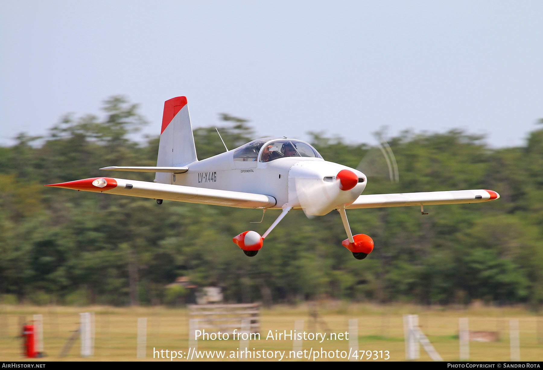 Aircraft Photo of LV-X446 | Van's RV-7 | AirHistory.net #479313