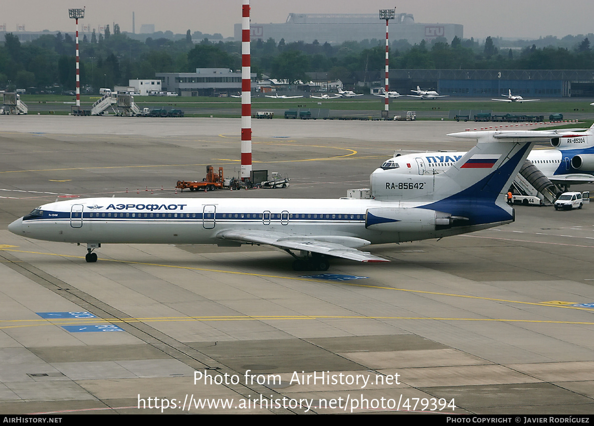 Aircraft Photo of RA-85642 | Tupolev Tu-154M | Aeroflot | AirHistory.net #479394