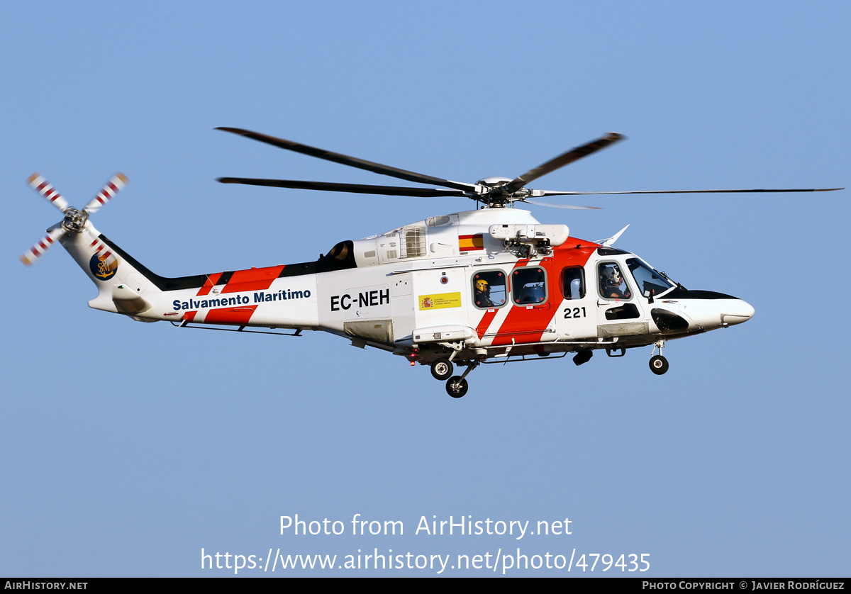 Aircraft Photo of EC-NEH | AgustaWestland AW-139 | Sociedad de Salvamento y Seguridad Marítima | AirHistory.net #479435