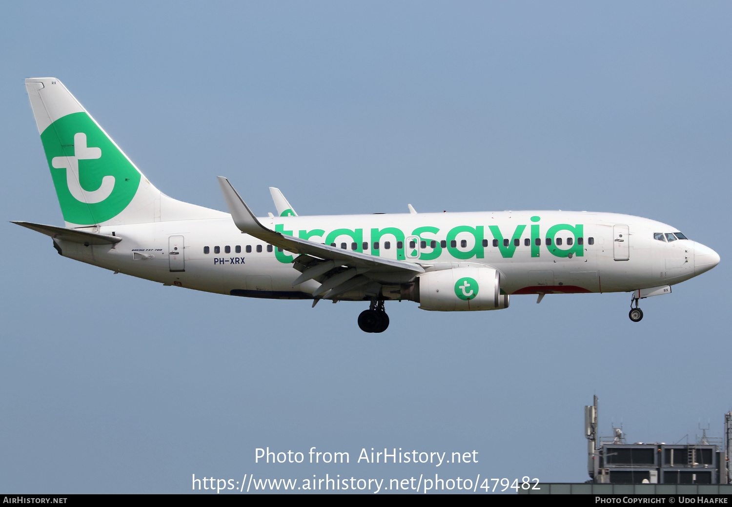 Aircraft Photo of PH-XRX | Boeing 737-7K2 | Transavia | AirHistory.net #479482