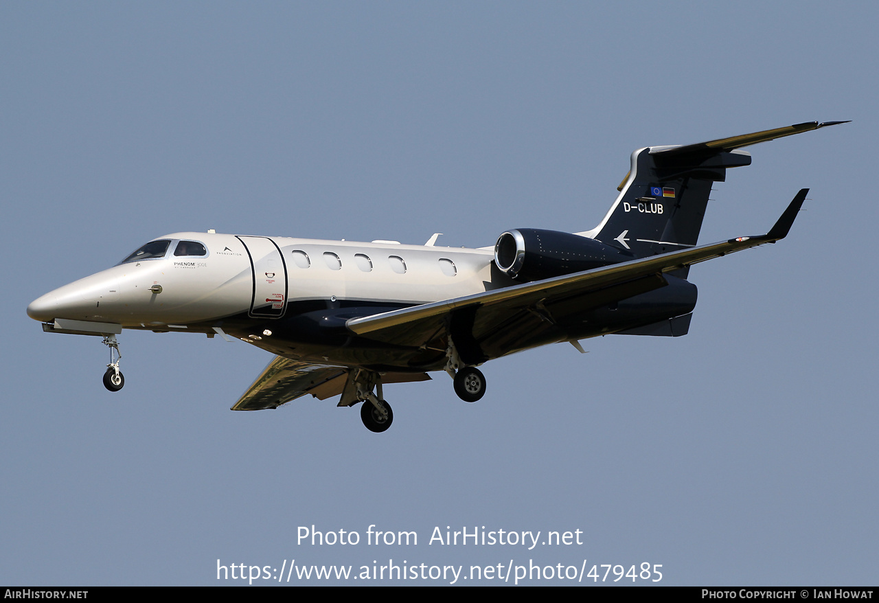 Aircraft Photo of D-CLUB | Embraer EMB-505 Phenom 300E | PadAviation | AirHistory.net #479485