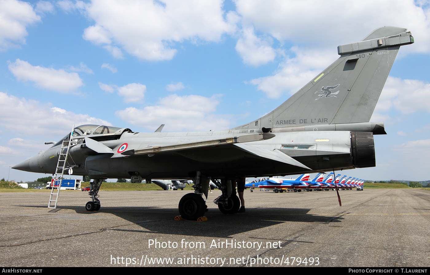 Aircraft Photo of 140 | Dassault Rafale C | France - Air Force | AirHistory.net #479493