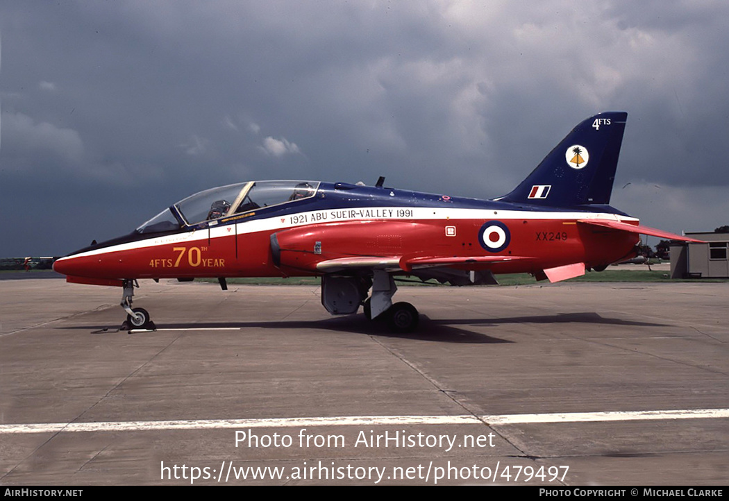 Aircraft Photo of XX249 | British Aerospace Hawk T1A | UK - Air Force | AirHistory.net #479497