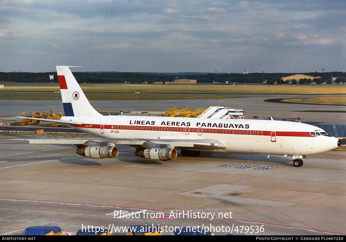 Aircraft Photo of ZP-CCE | Boeing 707-321B | Líneas Aéreas Paraguayas - LAP | AirHistory.net #479536