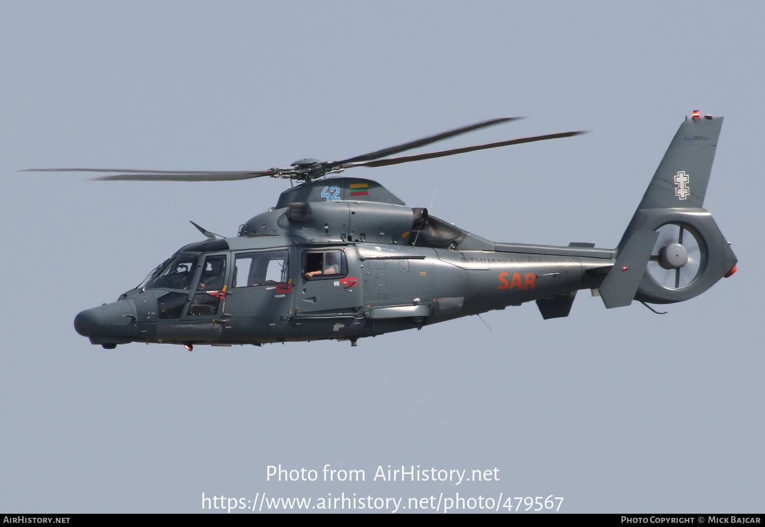 Aircraft Photo of 42 | Airbus Helicopters AS365N3 Dauphin 2 | Lithuania - Air Force | AirHistory.net #479567