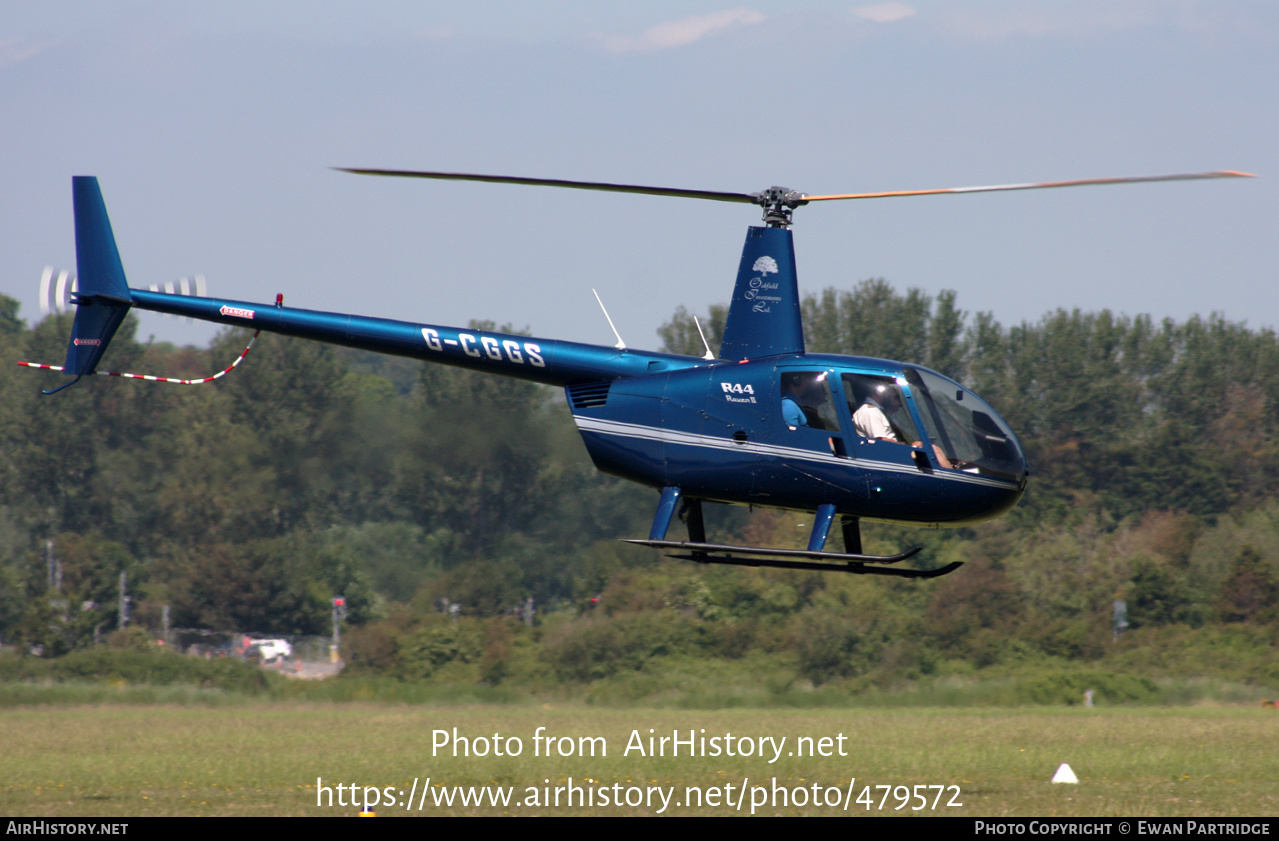 Aircraft Photo of G-CGGS | Robinson R-44 Raven II | Oakfield Investments Ltd | AirHistory.net #479572