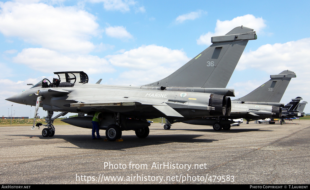 Aircraft Photo of 36 | Dassault Rafale M | France - Navy | AirHistory.net #479583