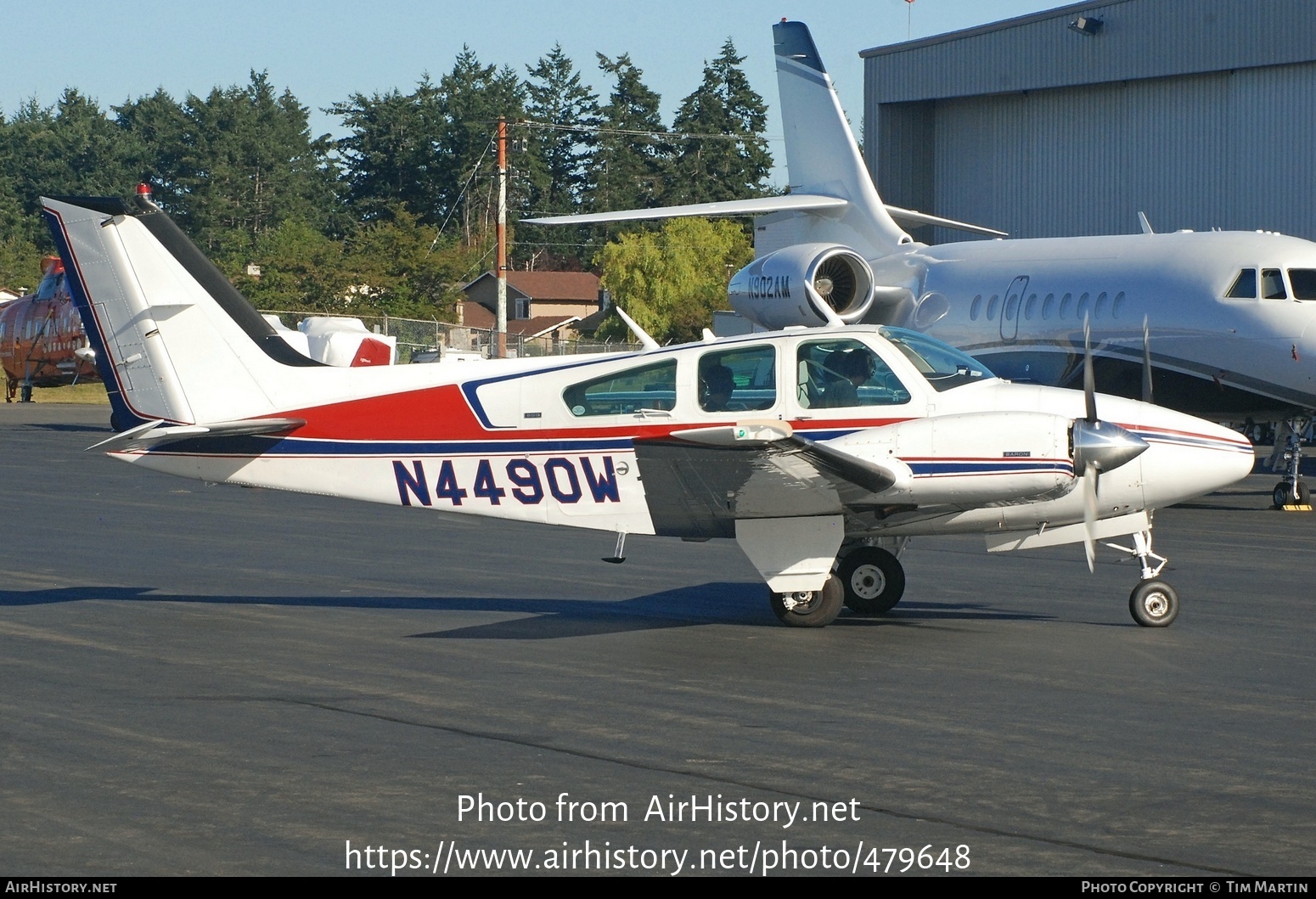 Aircraft Photo of N4490W | Beech 95-B55 Baron | AirHistory.net #479648