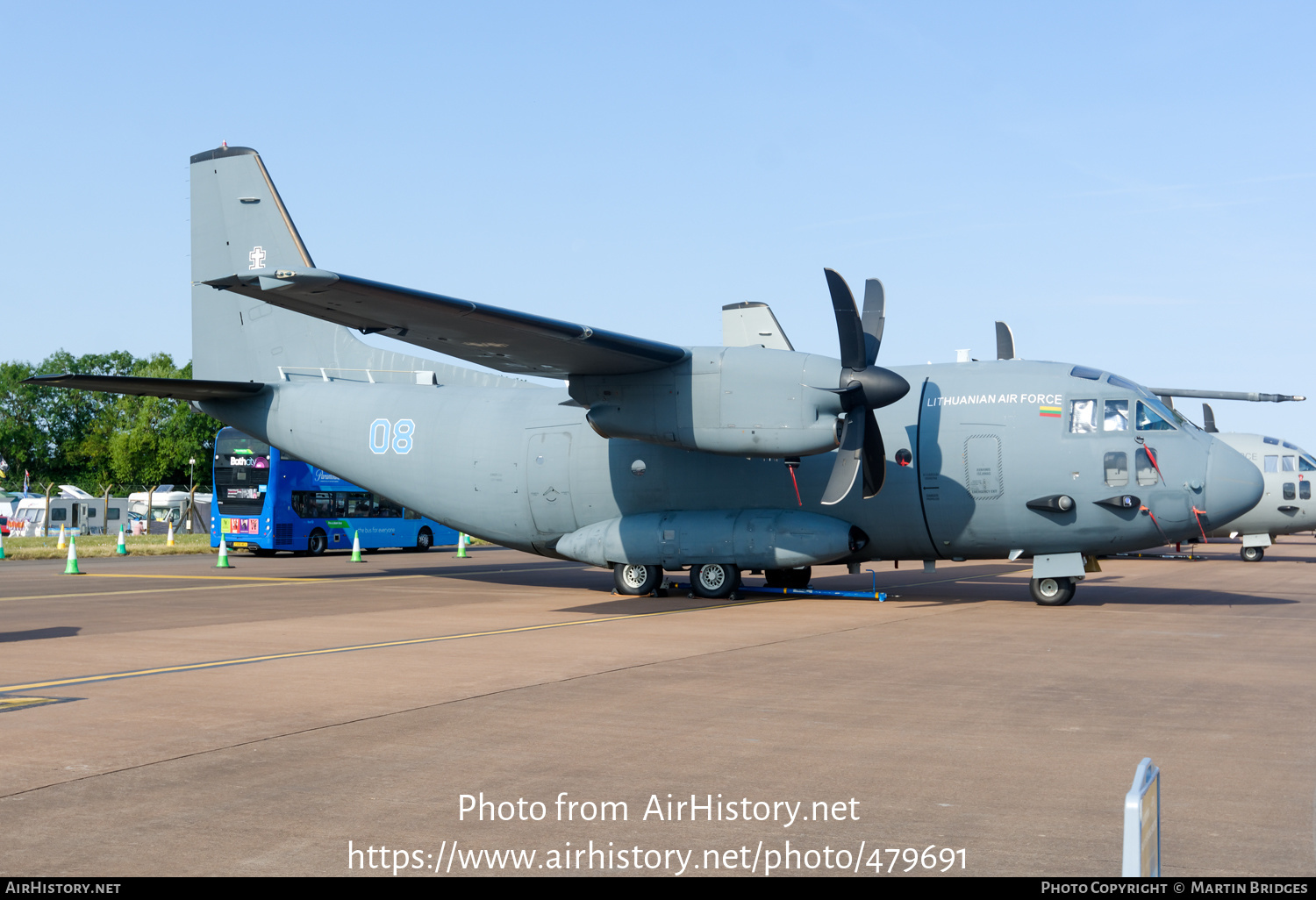 Aircraft Photo of 08 | Alenia C-27J Spartan | Lithuania - Air Force | AirHistory.net #479691