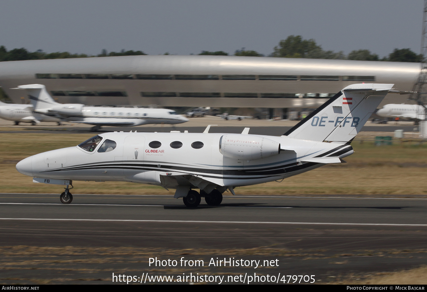 Aircraft Photo of OE-FFB | Cessna 510 Citation Mustang | GlobeAir | AirHistory.net #479705