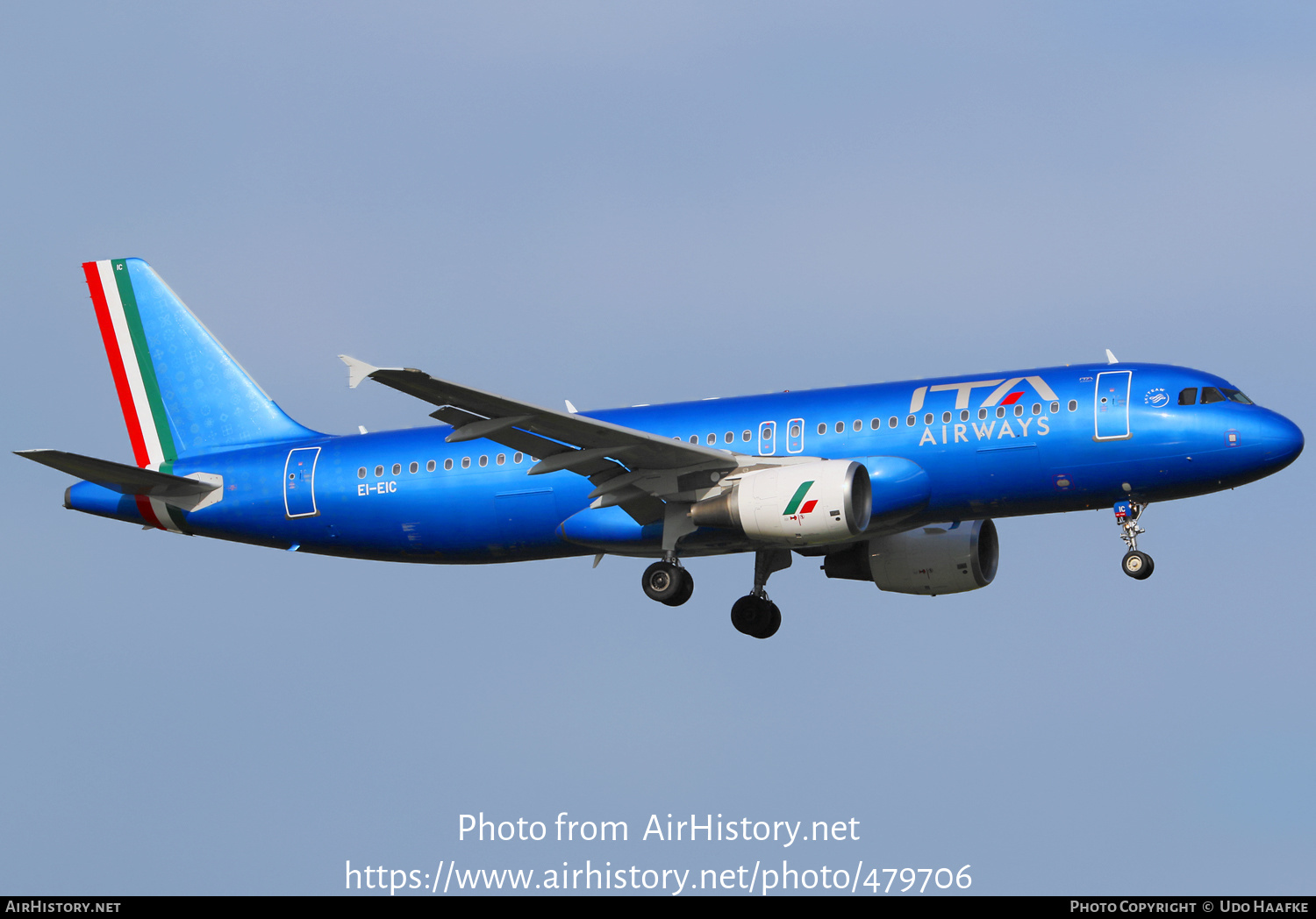 Aircraft Photo of EI-EIC | Airbus A320-216 | ITA Airways | AirHistory.net #479706