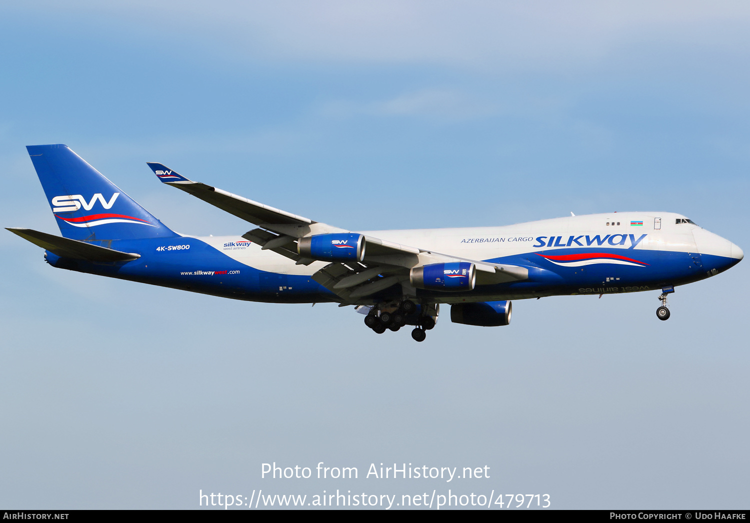 Aircraft Photo of 4K-SW800 | Boeing 747-4R7F/SCD | SilkWay Azerbaijan Cargo | AirHistory.net #479713