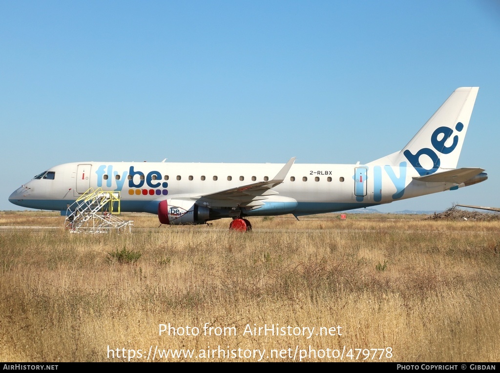 Aircraft Photo of 2-RLBX | Embraer 175STD (ERJ-170-200STD) | Flybe | AirHistory.net #479778