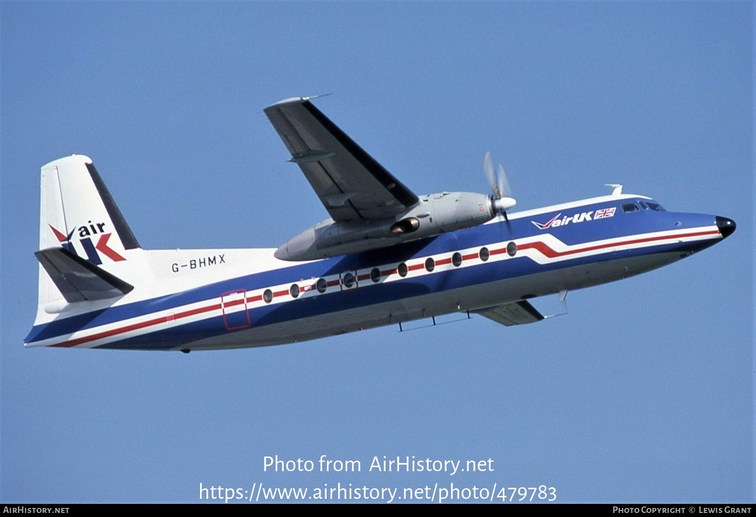 Aircraft Photo of G-BHMX | Fokker F27-200 Friendship | Air UK | AirHistory.net #479783