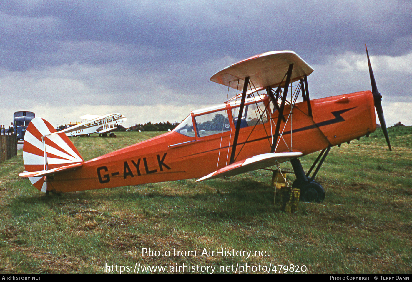 Aircraft Photo of G-AYLK | SNCAN Stampe SV-4C | AirHistory.net #479820