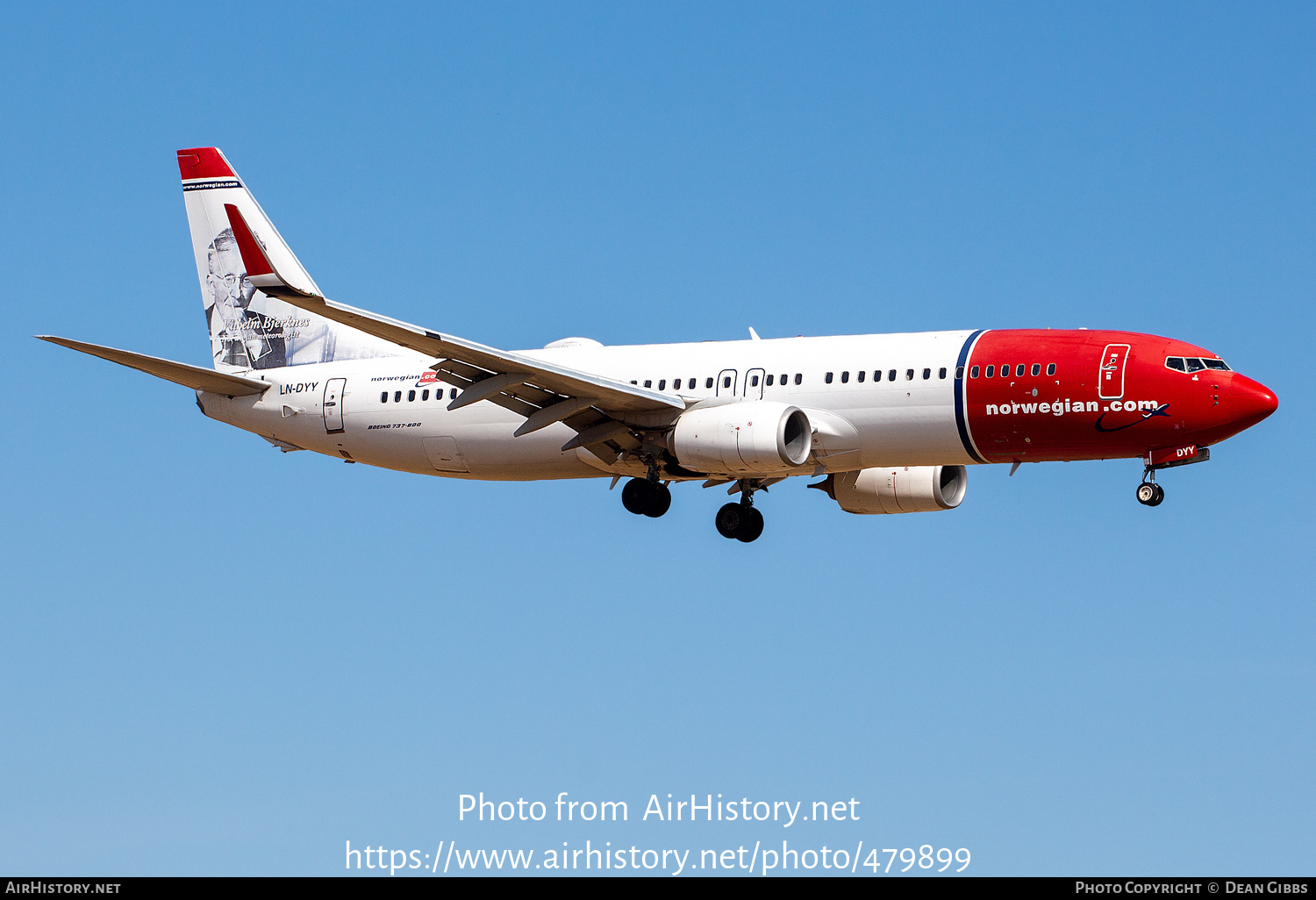 Aircraft Photo of LN-DYY | Boeing 737-8JP | Norwegian | AirHistory.net #479899