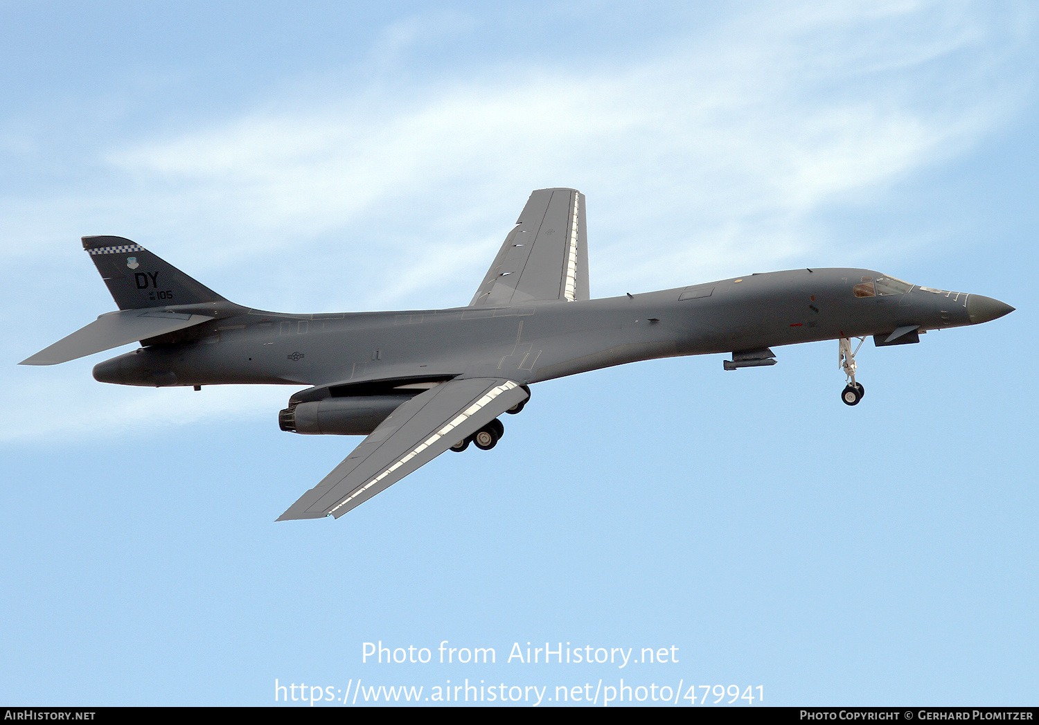 Aircraft Photo of 86-0105 / AF86-105 | Rockwell B-1B Lancer | USA - Air Force | AirHistory.net #479941