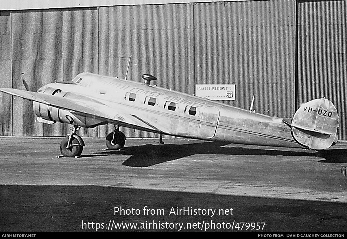 Aircraft Photo of VH-UZO | Lockheed 10-A Electra | South Coast Airways | AirHistory.net #479957