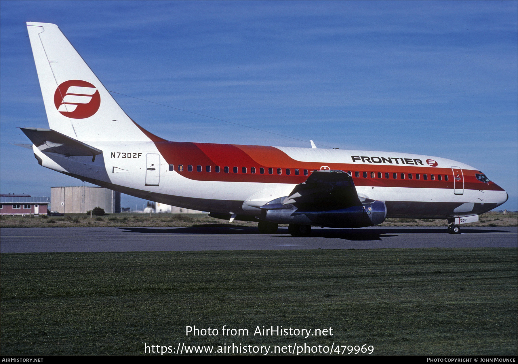 Aircraft Photo of N7302F | Boeing 737-222 | Frontier Airlines | AirHistory.net #479969