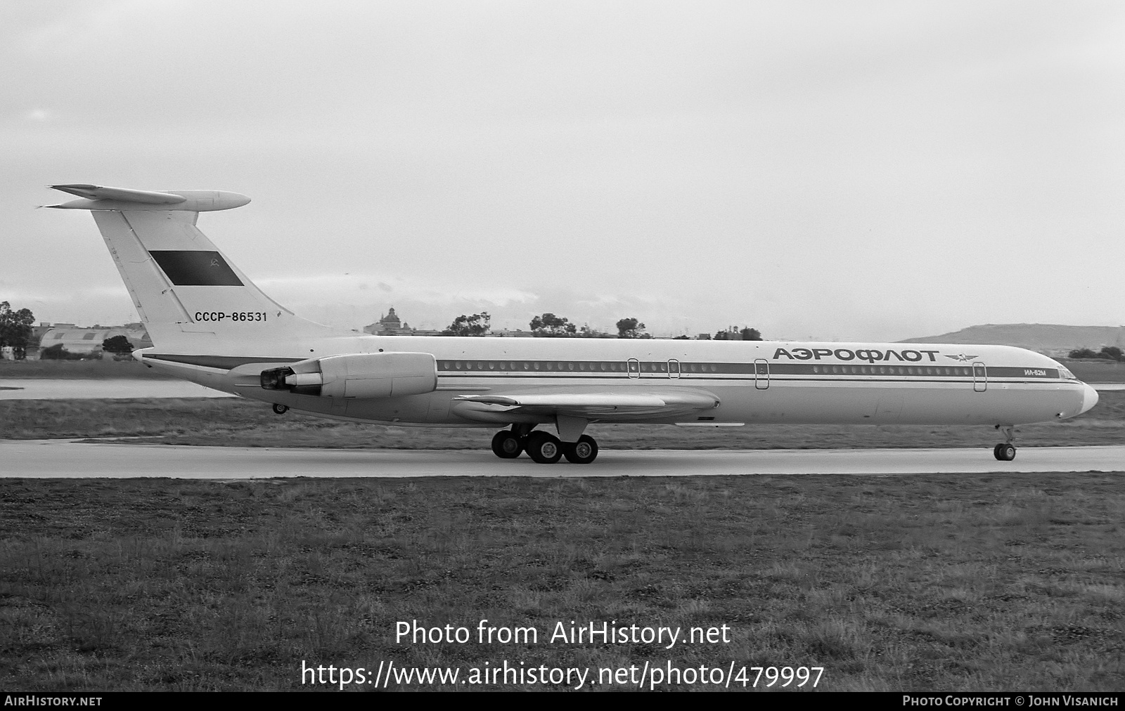 Aircraft Photo of CCCP-86531 | Ilyushin Il-62M | Aeroflot | AirHistory.net #479997