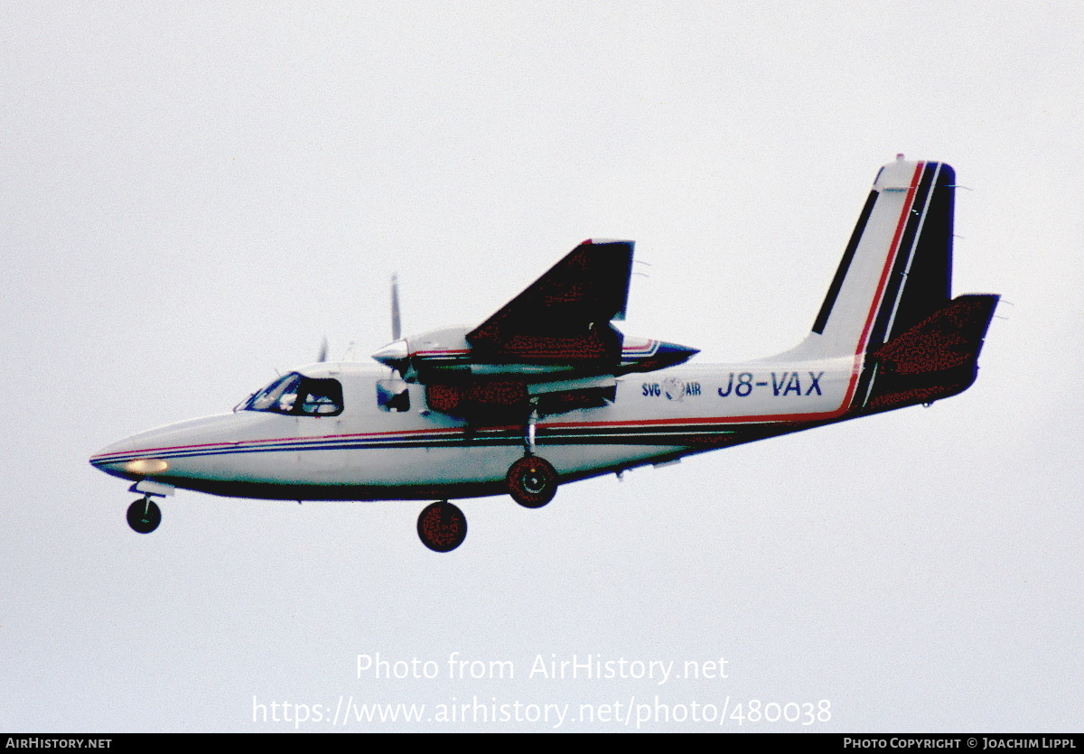 Aircraft Photo of J8-VAX | Aero Commander 500S Shrike Commander | SVG Air - St. Vincent and the Grenadines Air | AirHistory.net #480038