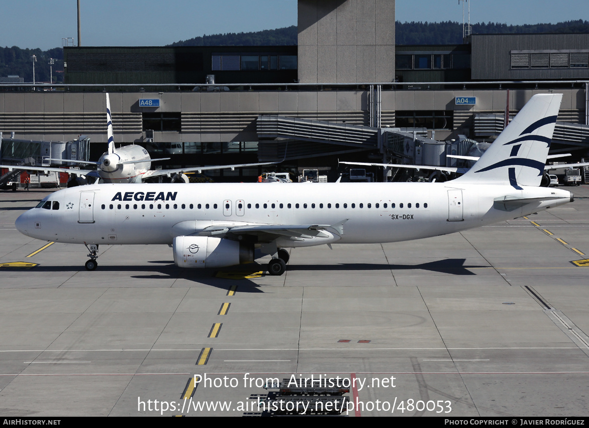 Aircraft Photo of SX-DGX | Airbus A320-232 | Aegean Airlines | AirHistory.net #480053