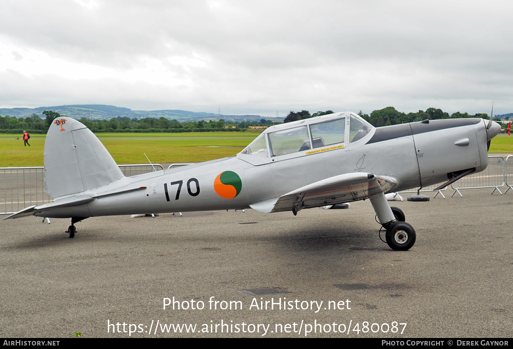 Aircraft Photo of EI-HFC / 170 | De Havilland DHC-1 Chipmunk Mk22 | Ireland - Air Force | AirHistory.net #480087