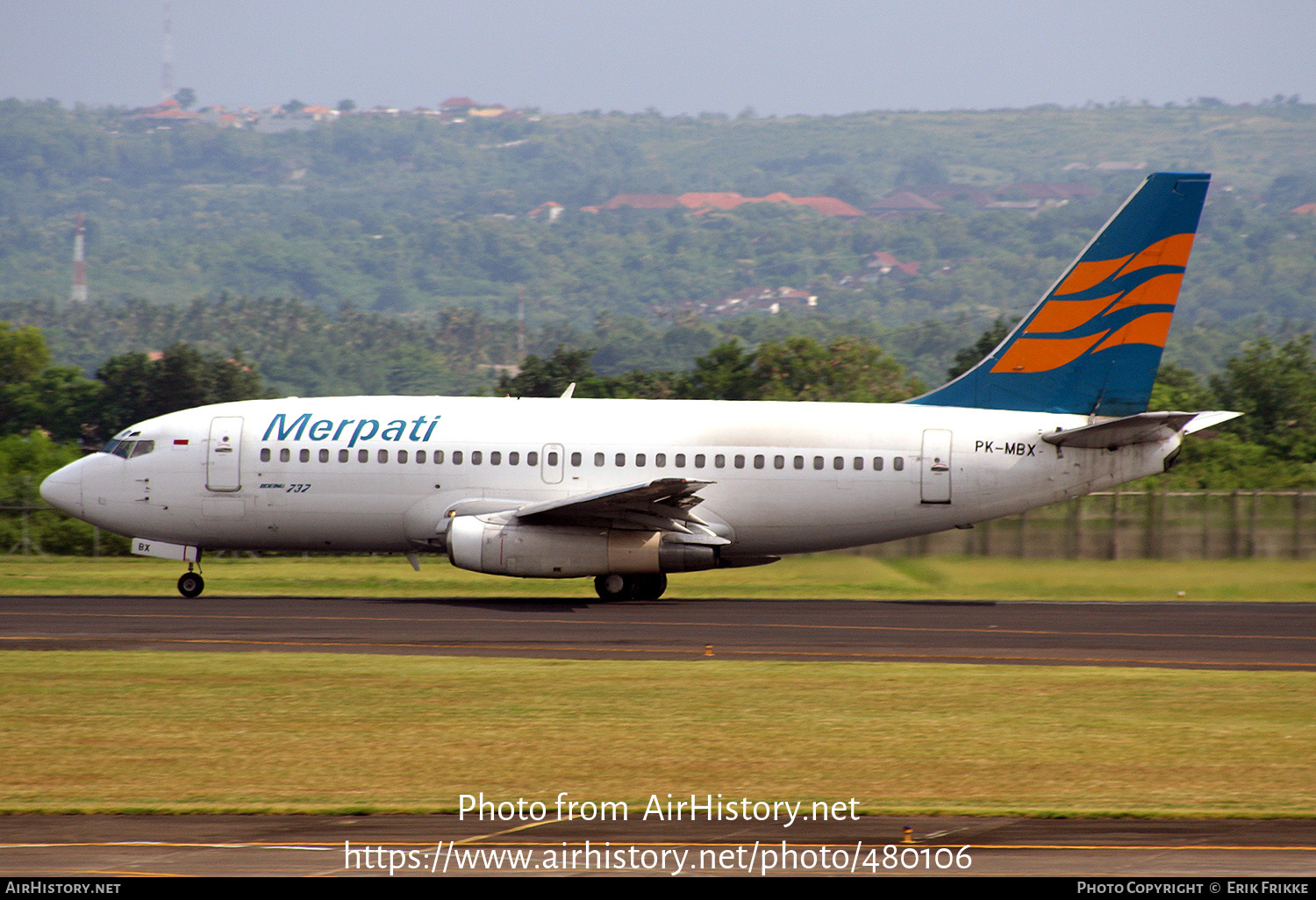 Aircraft Photo of PK-MBX | Boeing 737-228/Adv | Merpati Nusantara Airlines | AirHistory.net #480106