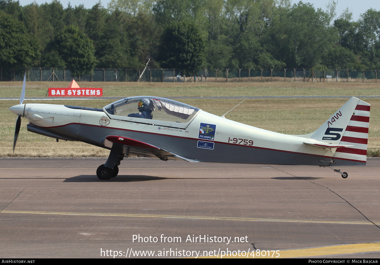 Aircraft Photo of I-9759 | Vidor Asso IV Whisky | Fly Fano Team | AirHistory.net #480175