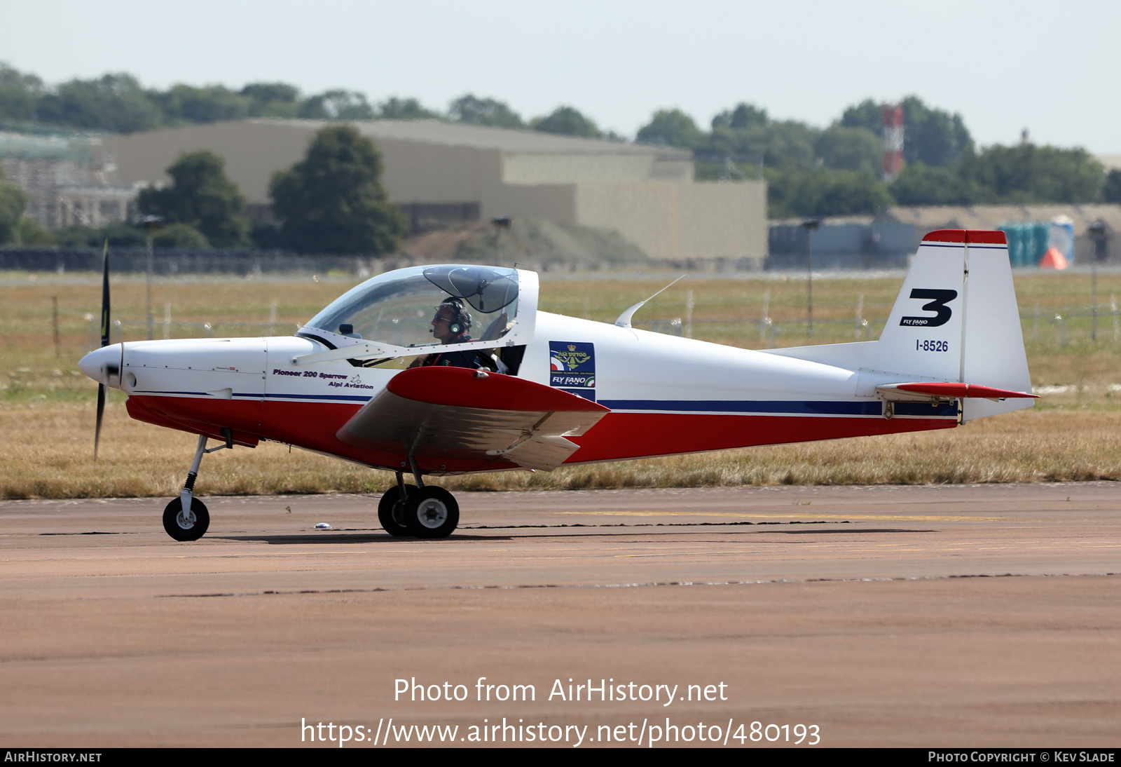 Aircraft Photo of I-8526 | Alpi Pioneer 200 Sparrow | Fly Fano Team | AirHistory.net #480193